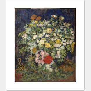 Bouquet of Flowers in a Vase Posters and Art